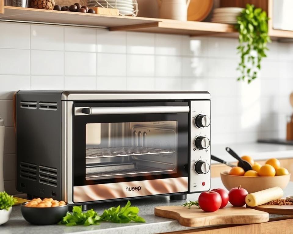 Compacte elektrische oven: veelzijdig en ruimtebesparend