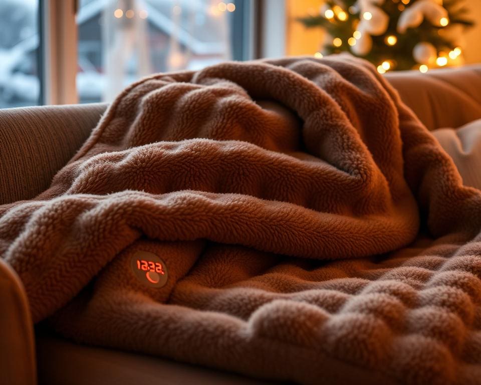 Elektrische deken met timerfunctie: warm en veilig