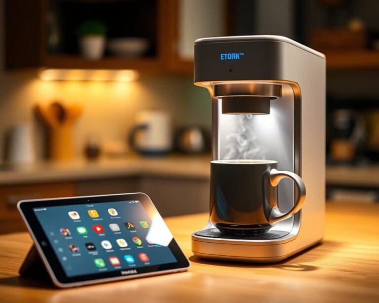 Elektrische koffiezetapparaat met app: koffie op afstand