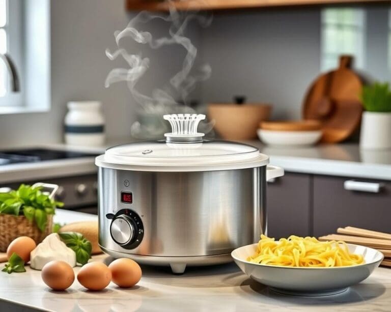 Elektrische pastakoker: verse pasta binnen minuten