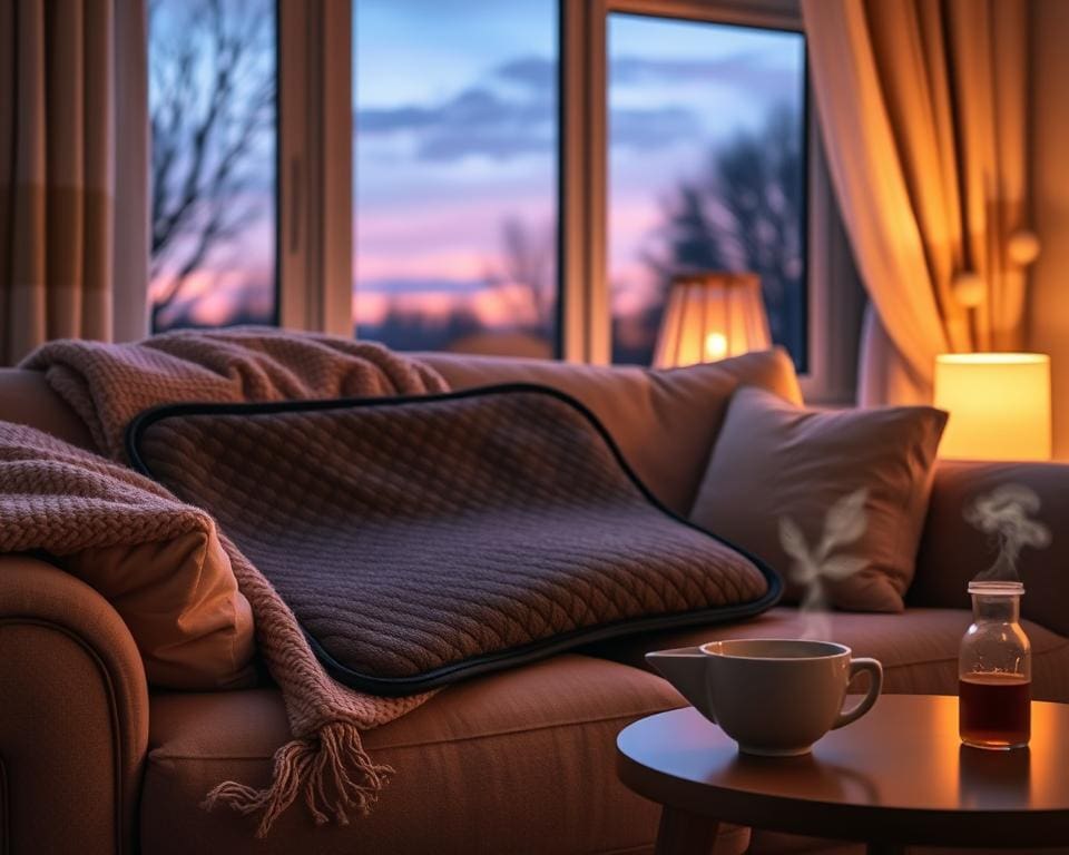 Elektrische warmtekussen: ontspanning na een lange dag