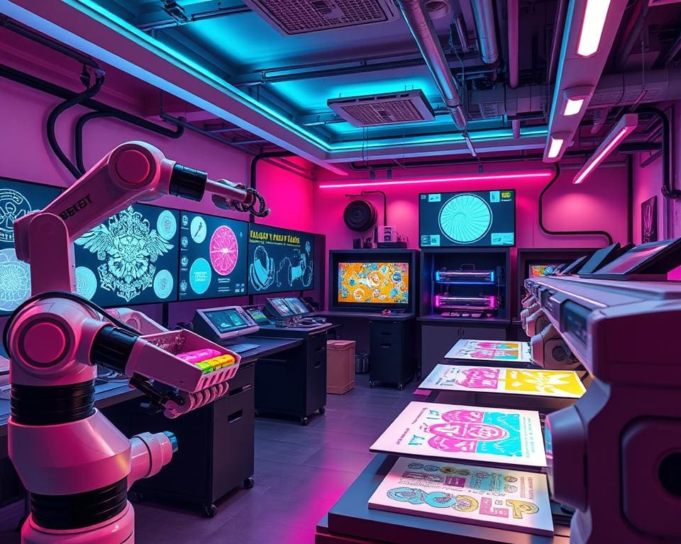Hoe beïnvloedt AI de printtechnologie?