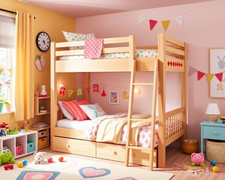 Kinderbedden met een klimgedeelte voor extra plezier