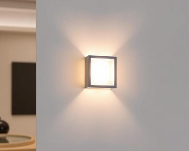 LED wandverlichting in kubusvorm: modern en uniek