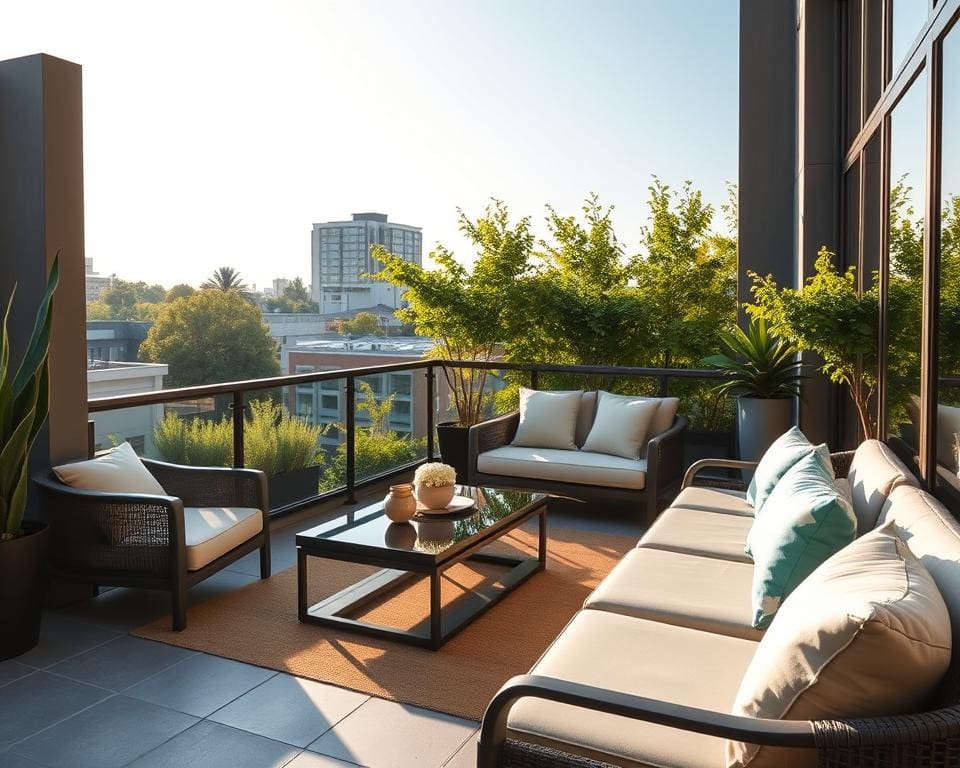 Luxe loungeset voor balkon: stijlvol genieten buiten