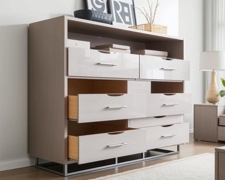 Moderne ladekast met soft-close lades: elegant en stil