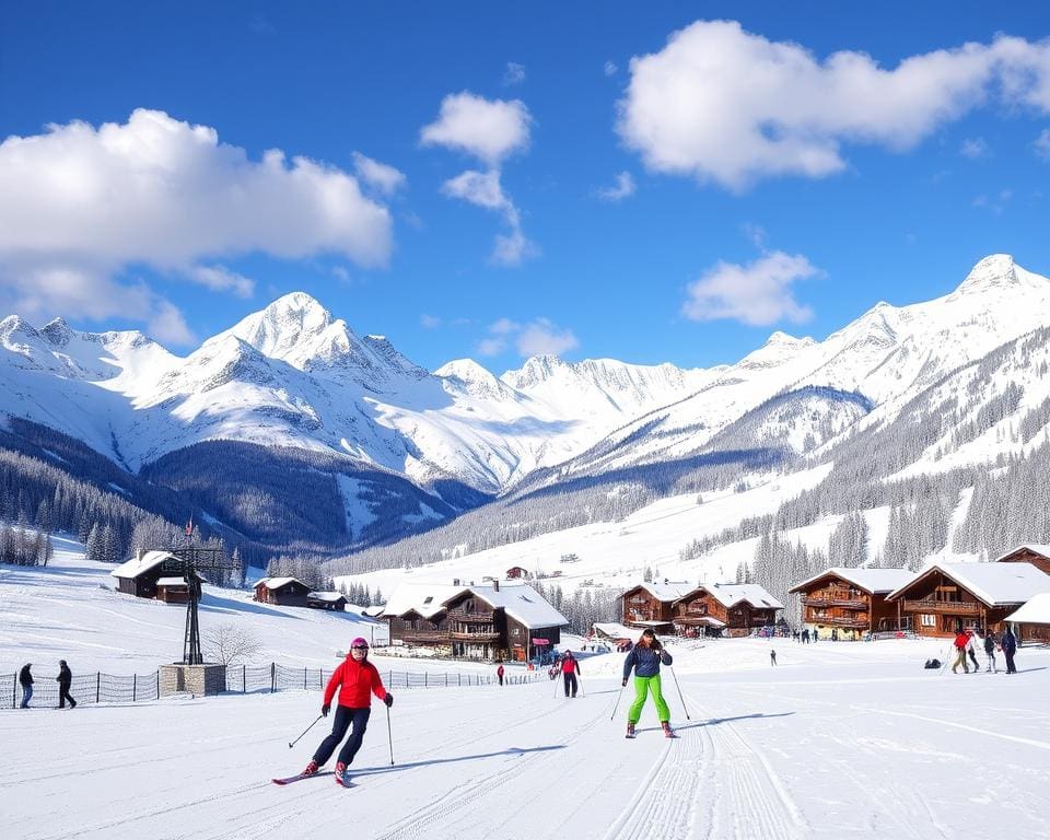 Morgins: Zwitsers skiën in Portes du Soleil