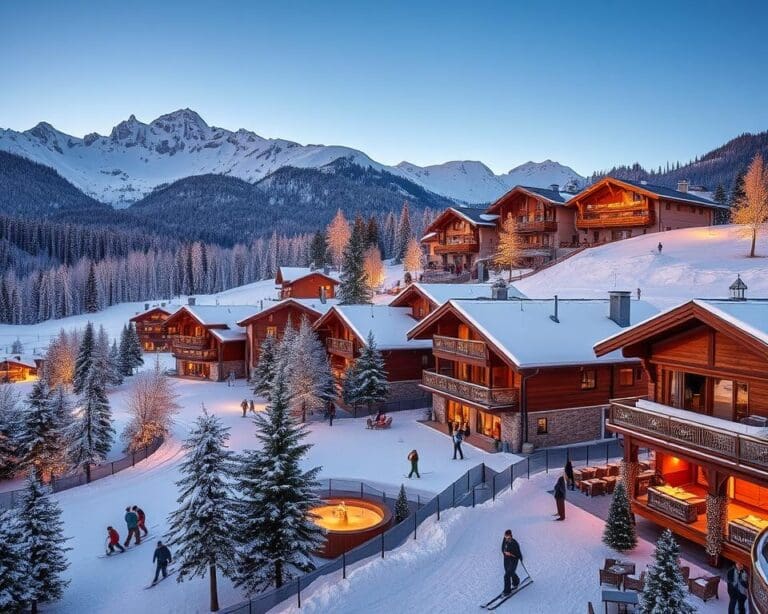 Oberlech: Luxe skiën in Oostenrijk