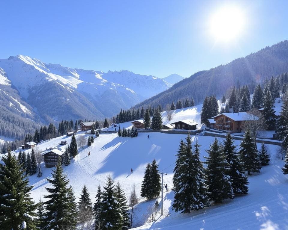 Saanen: Zwitsers skiën in serene rust