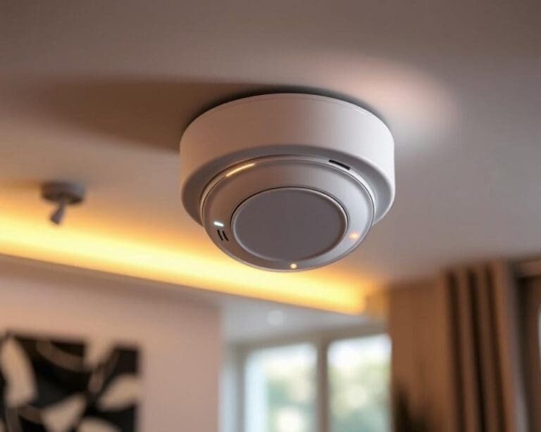 Slimme rookmelder met CO-sensor: dubbele veiligheid