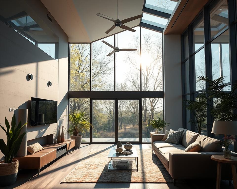 Slimme verlichting met daglichtdetectie voor energiebesparing