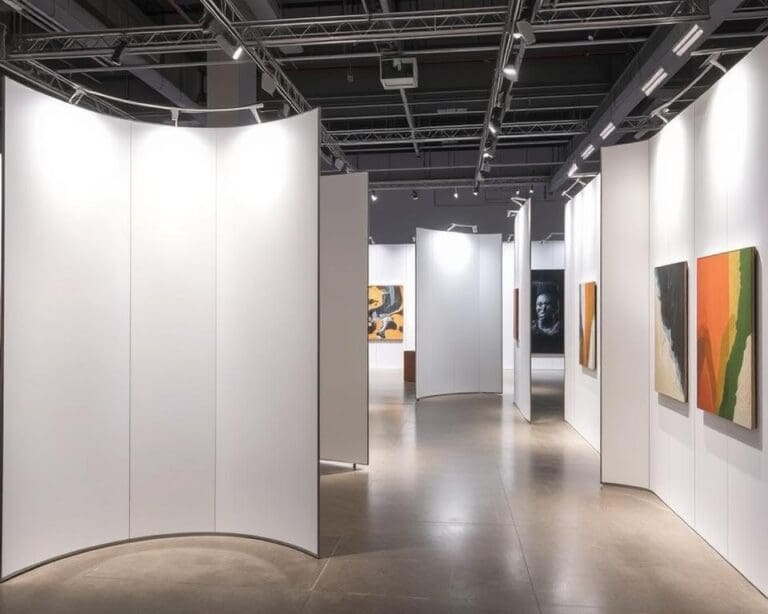 Snel een scheidingswand nodig? Expositiepanelen huren