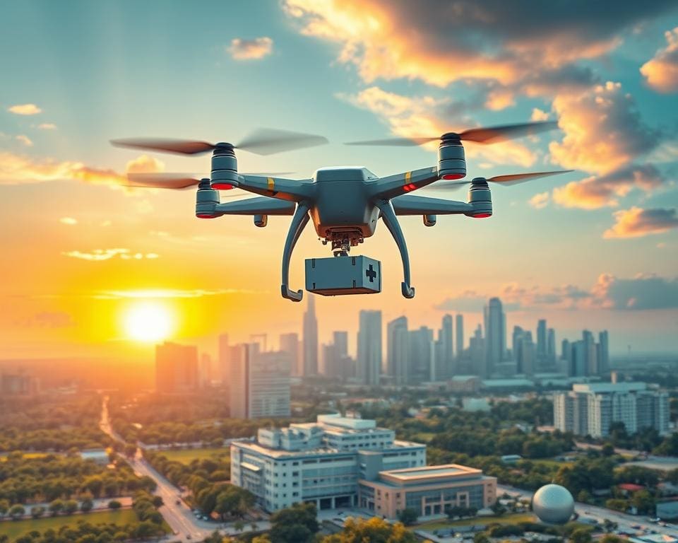 Zijn drones de toekomst van medisch transport?