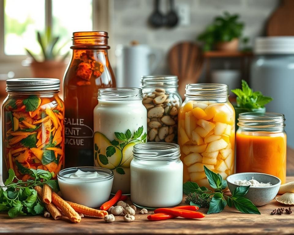 gezondheidsvoordelen van gefermenteerd voedsel