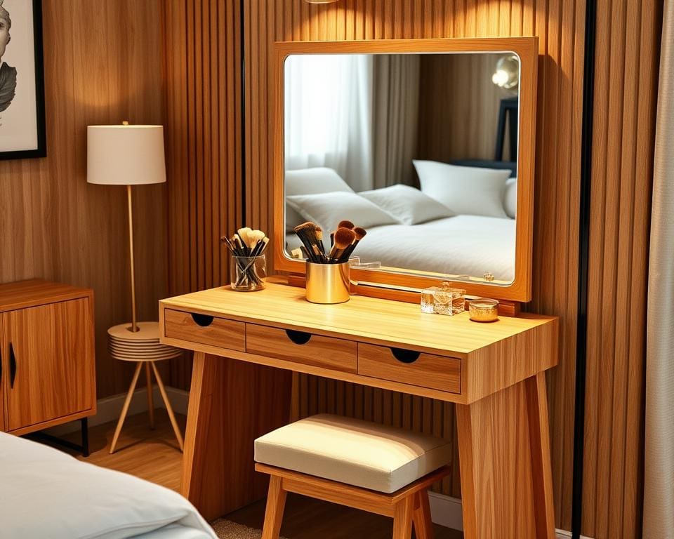 houten kaptafel