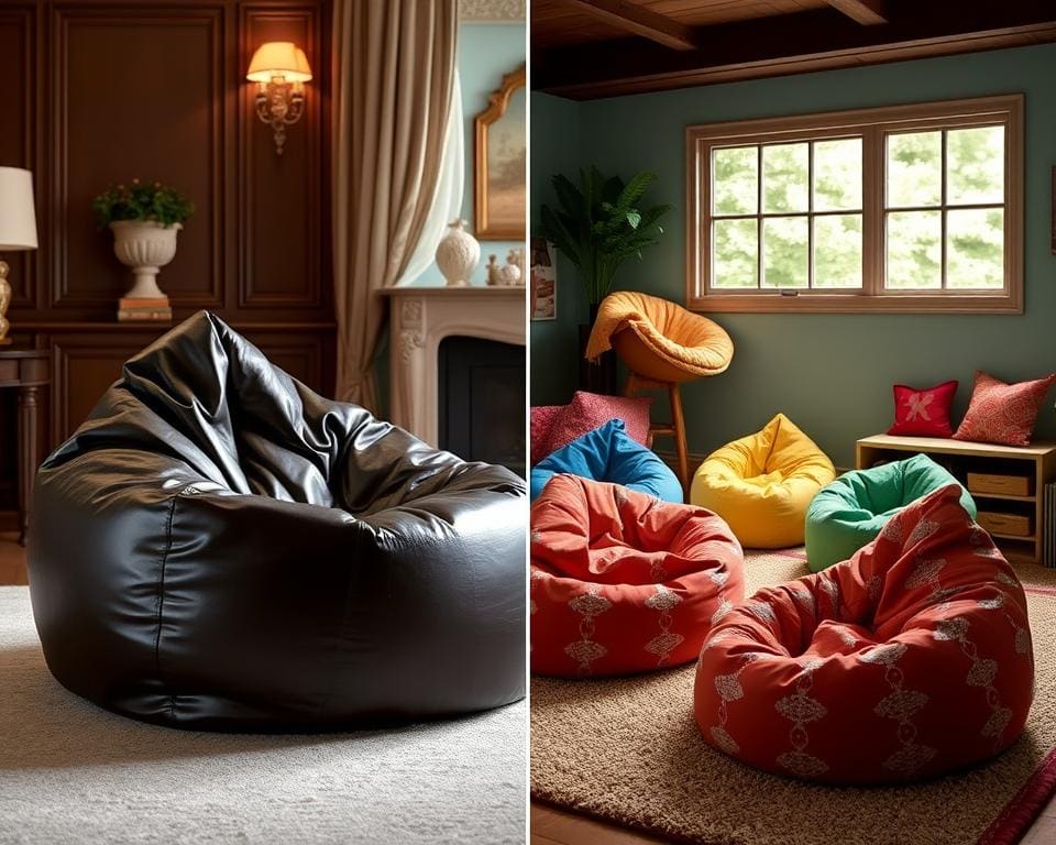 premium lederen zitzak versus traditionele zitzakken premium lederen zitzak versus traditionele zitzakken