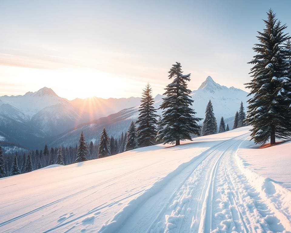 rustig skiën in de Franse Alpen rustig skiën in de Franse Alpen