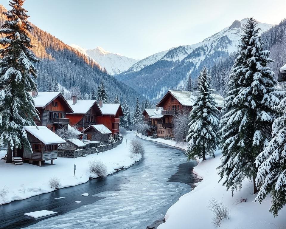 winterlandschap Mittenwald winterlandschap Mittenwald