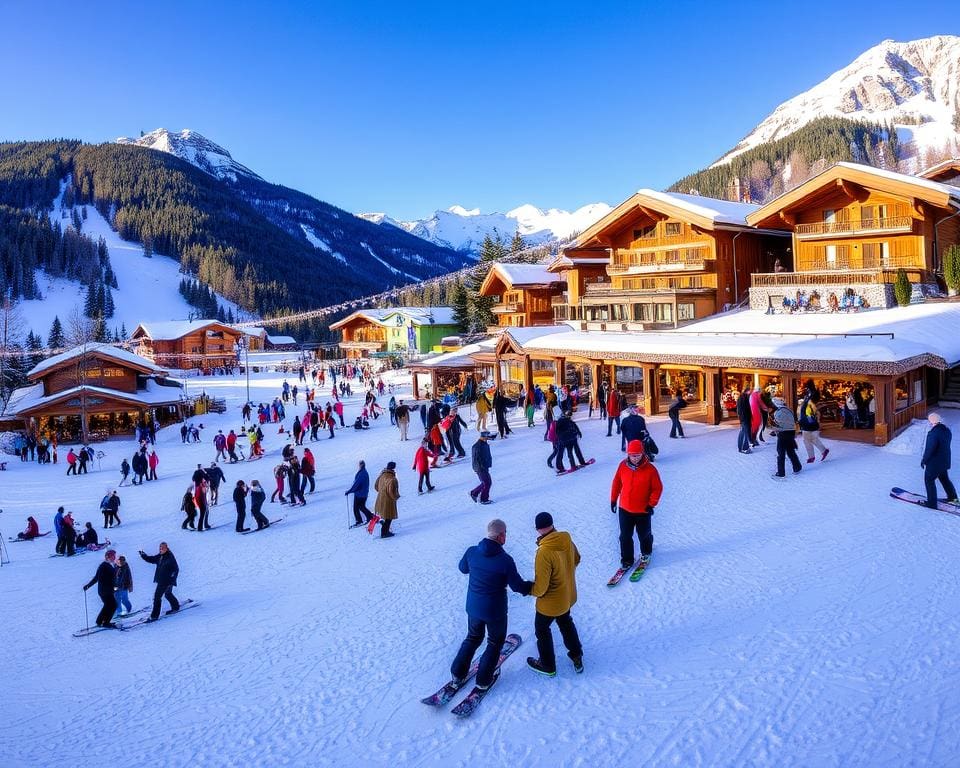 wintersportactiviteiten achter gedruis van Hinterglemm wintersportactiviteiten achter gedruis van Hinterglemm