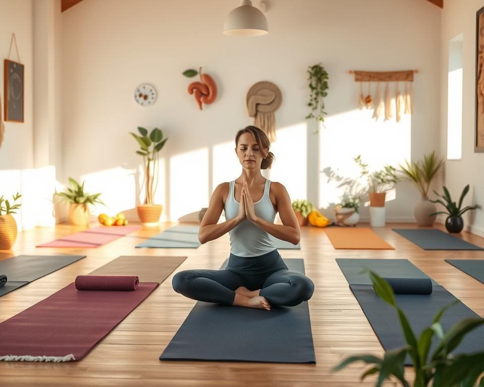 yoga routine voor een gezonde spijsvertering