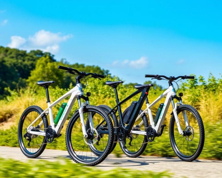 Elektrische fietsen met lichtgewicht frames