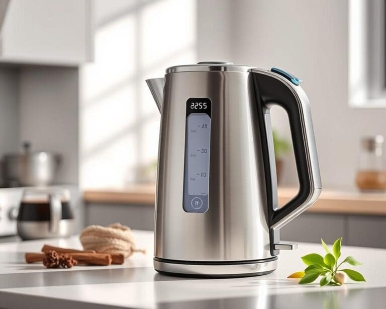 Elektrische waterkoker met instelbare temperaturen