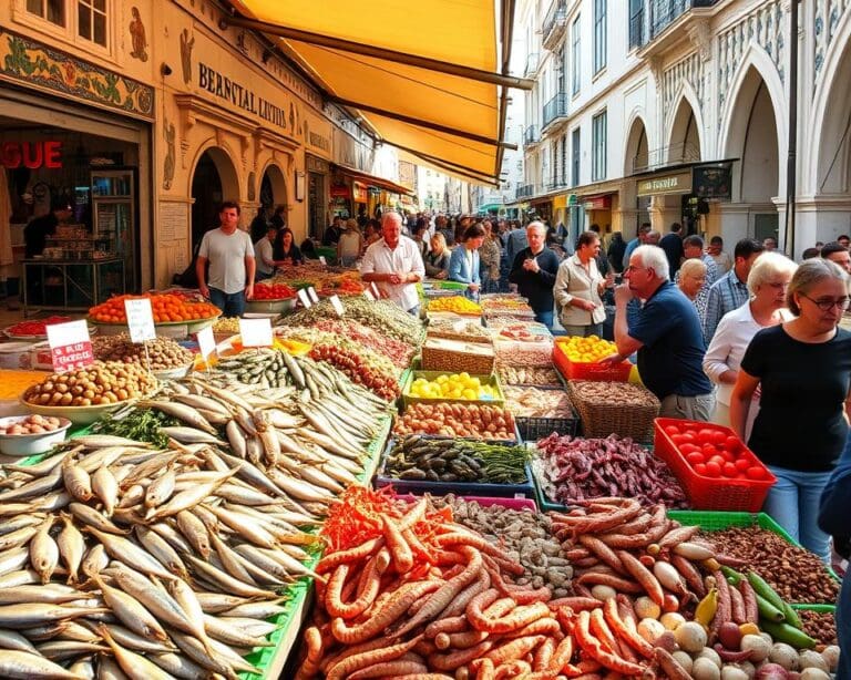 Proef de verse zeevruchten op de markten van Lissabon