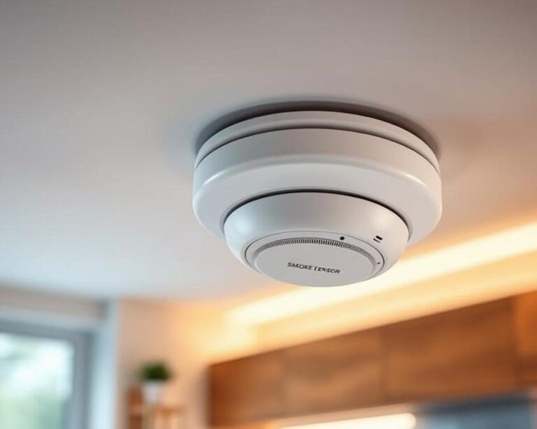 Slimme rookmelder met geïntegreerde koolmonoxidedetector