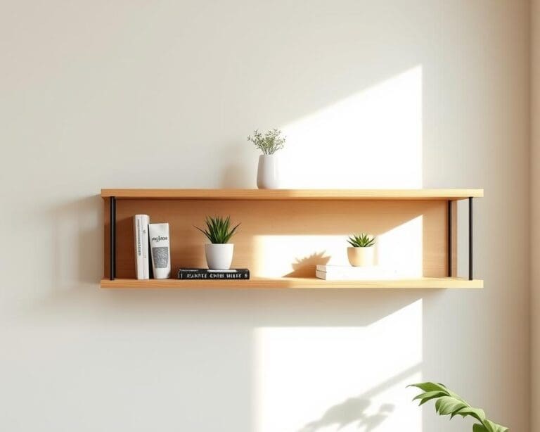 Wandplank in Scandinavisch design: minimalistisch en praktisch