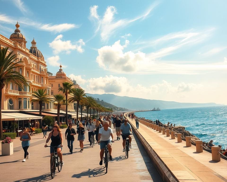 Wat maakt een wandeling over de Promenade des Anglais zo fijn?