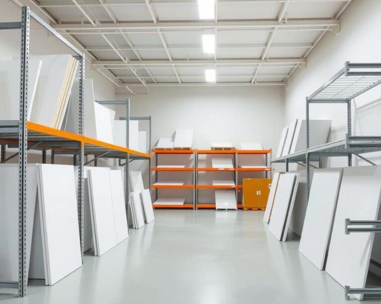 Zijn er opbergmogelijkheden voor expositiepanelen?