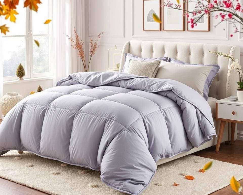 luxe dekbed met ademende materialen