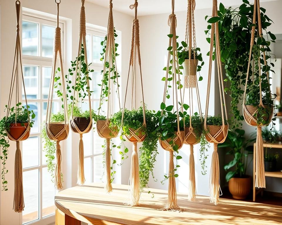 DIY plantenophanging DIY plantenophanging