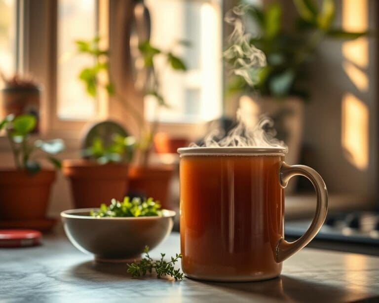 Kan een kop bouillon stress verlagen?