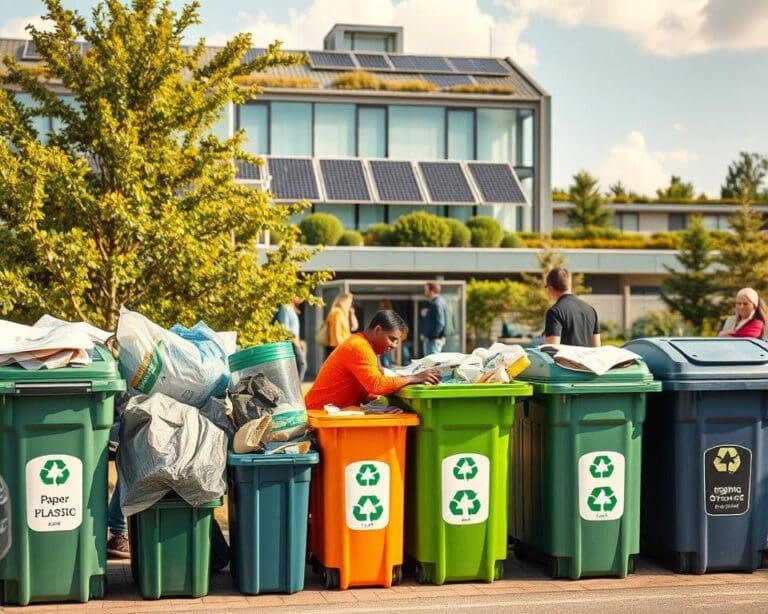 Wat zijn duurzame oplossingen voor afvalscheiding?