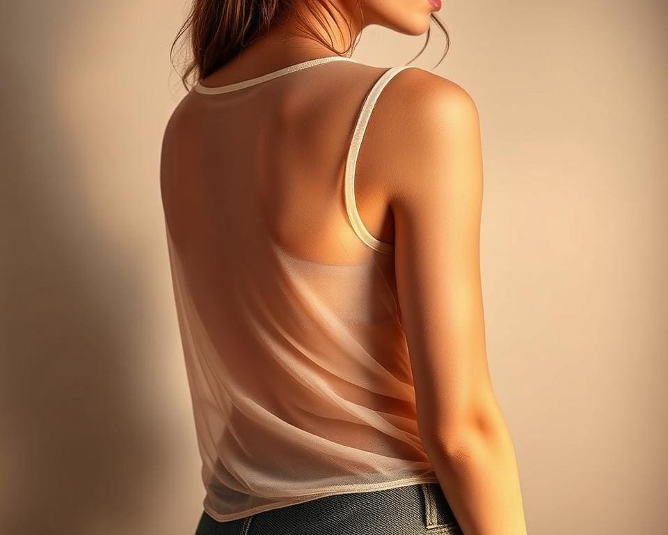 Is mesh geschikt voor tops?