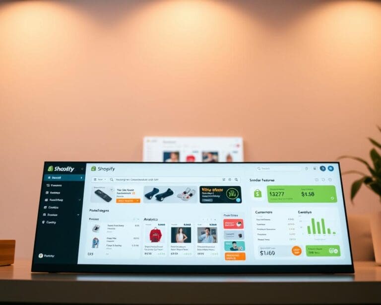Welke features zijn standaard in Shopify?