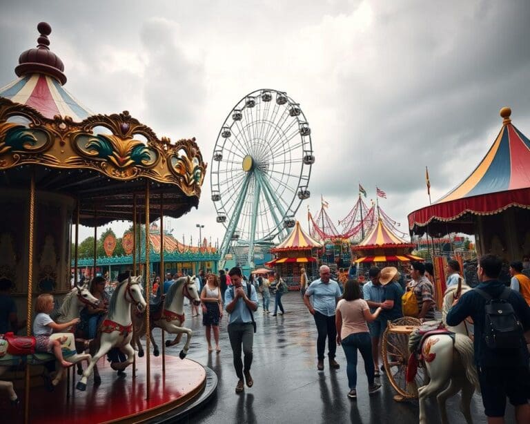 Welke pretparken zijn leuk bij regen?
