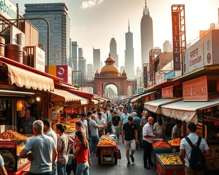 De populariteit van streetfoodmarkten in wereldsteden
