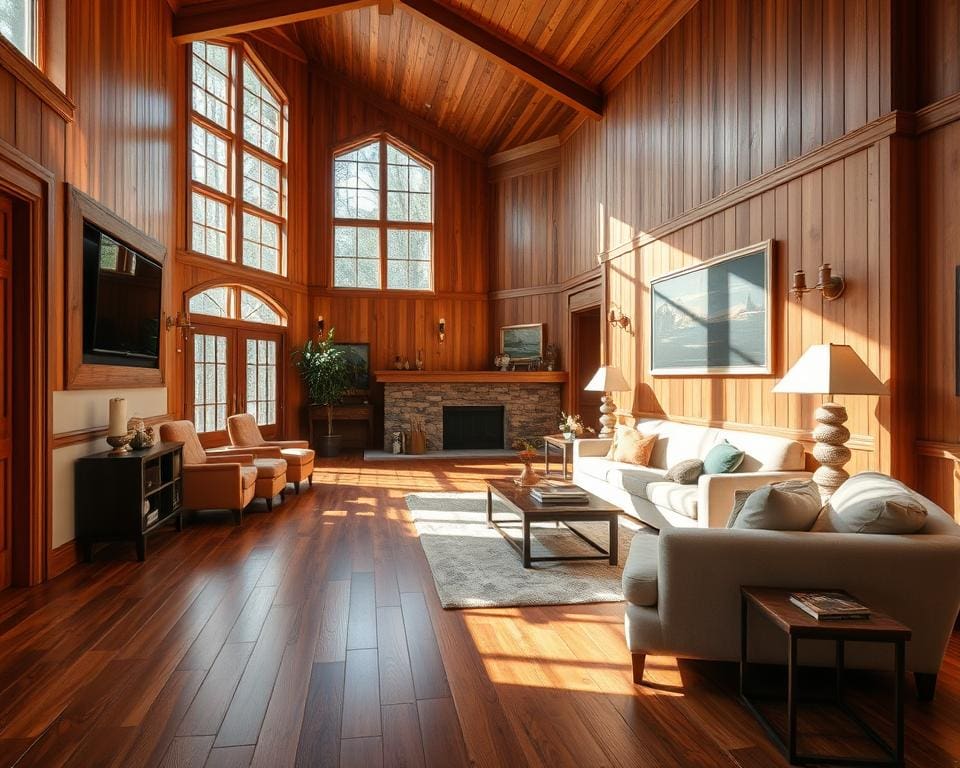 Een houten vloer die warmte en karakter toevoegt