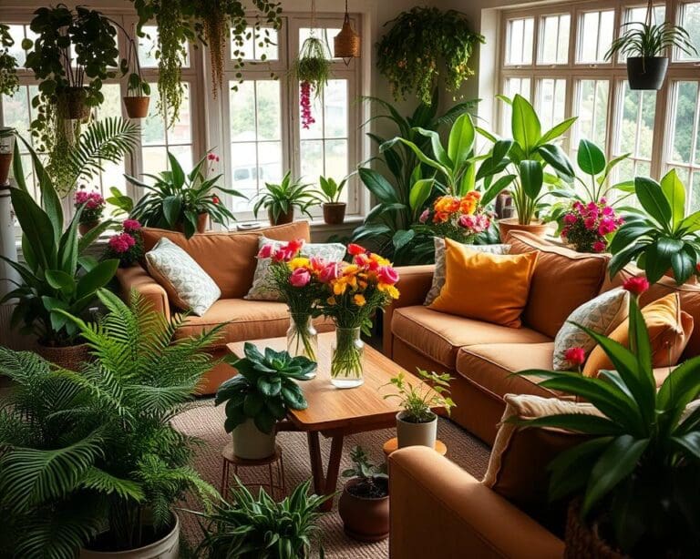 Gezelligheid creëren met planten en bloemen