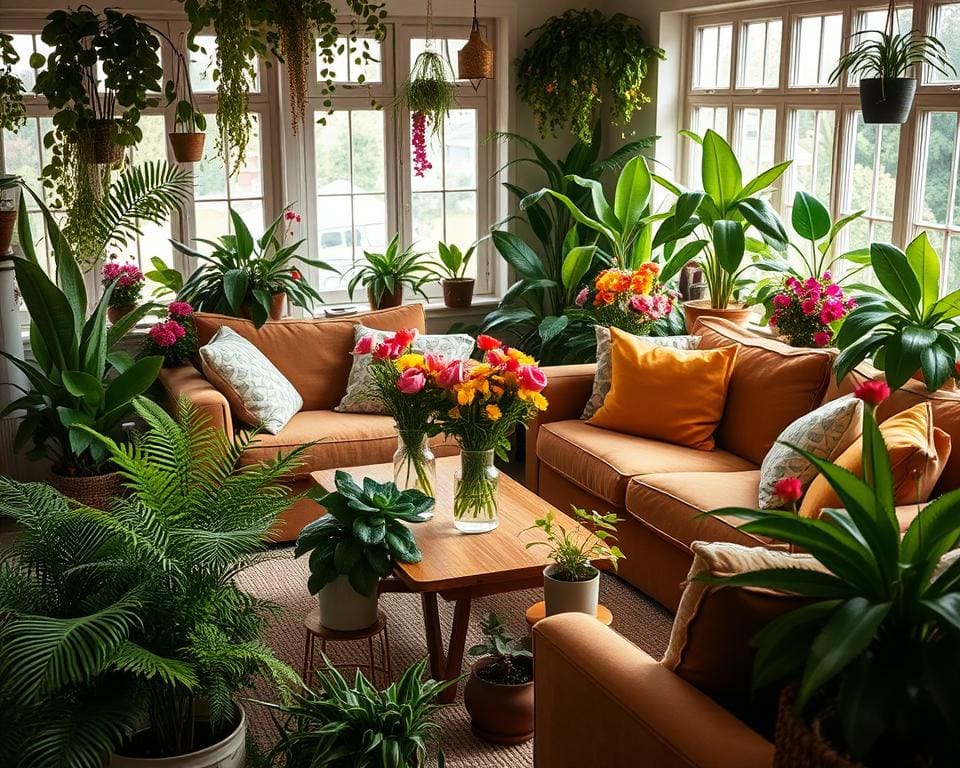 Gezelligheid creëren met planten en bloemen