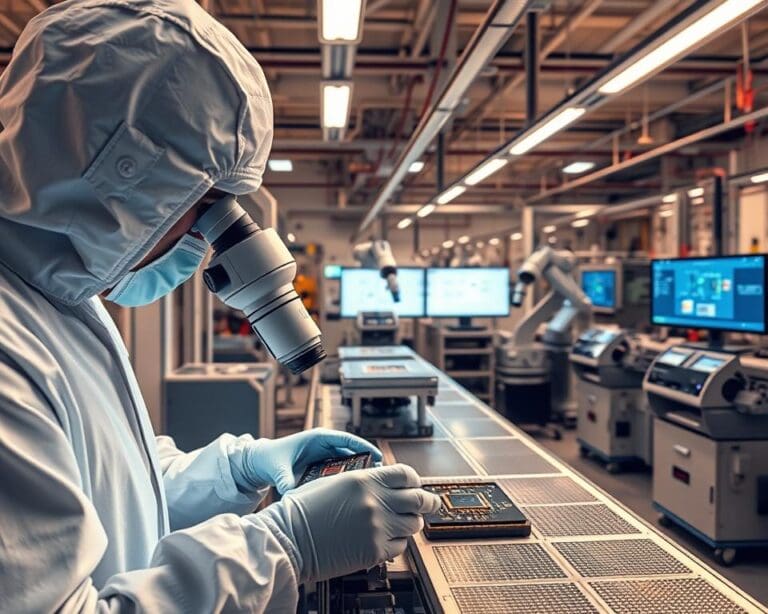 Precisietechniek in halfgeleiderproductie
