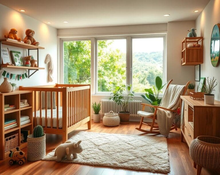 Hoe richt je een babykamer duurzaam in?