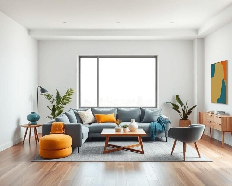Welke kleuren passen bij een moderne woonkamer?