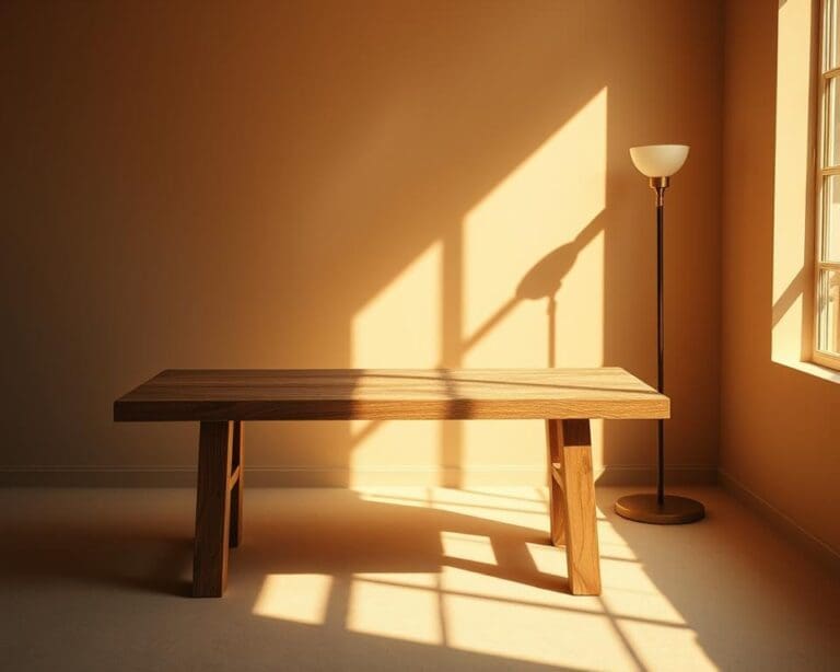Hoe gebruik je licht om rust te benadrukken?