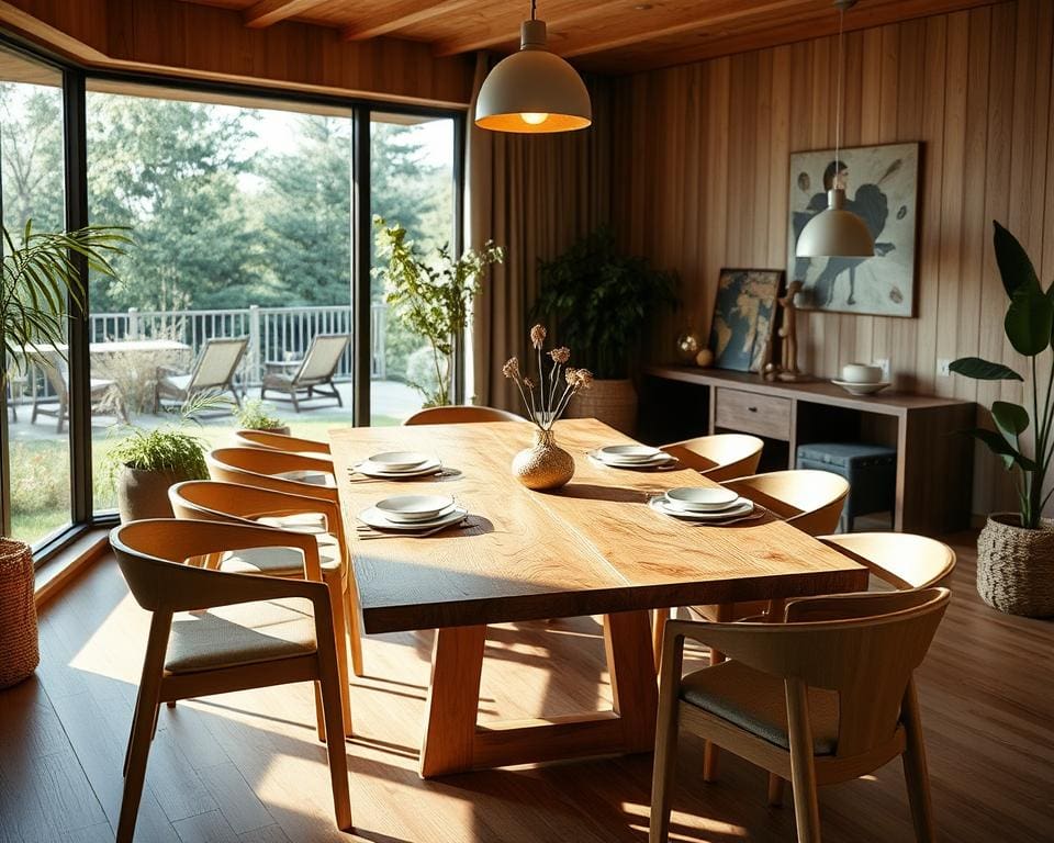 Waar koop je een duurzame eettafel?