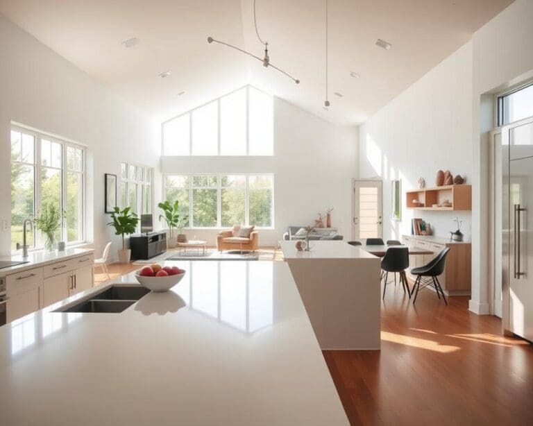 Wat zijn de voordelen van een open keuken in huis?