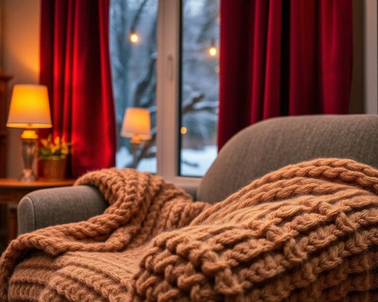 Welke stoffen passen bij knusse winternachten?