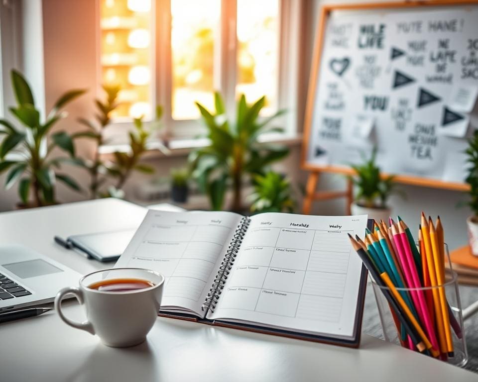 Hoe geef je je week meer structuur zonder druk?